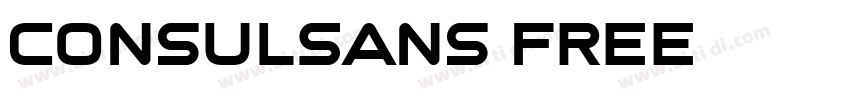 ConsulSans Free字体转换